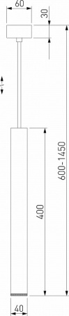 Подвесной светильник Elektrostandard Lead a062432
