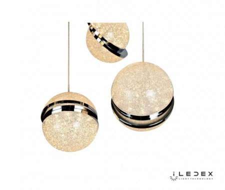 Светильник подвесной ILedex Crystal Ball C4474-5R CR
