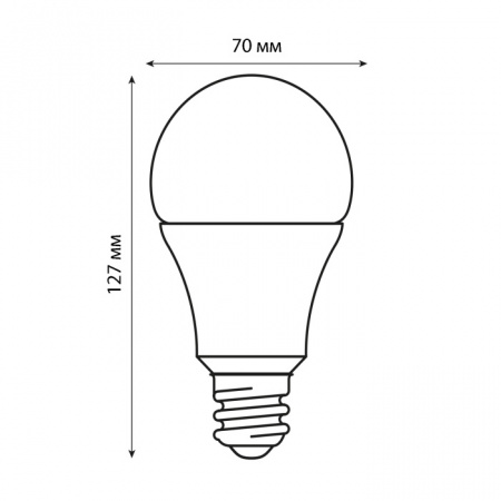 Лампочка светодиодная Optima LED-A70-22W/4000K/E27/FR/SLS