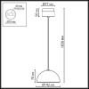 Светильник подвесной Odeon Light EXCLUSIVE Lulu 5452/6L