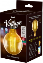 Ретро лампа Uniel Vintage серия Лампы накаливания IL-V-G95-60/GOLDEN/E27 VW01
