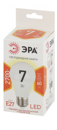 Лампочка светодиодная LED A60-7W-827-E27