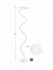 Торшер Mantra Helix 6102
