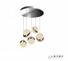 Светильник подвесной ILedex Crystal Ball C4474-5R CR