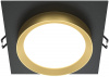 Точечный светильник Hoop DL086-GX53-SQ-BG
