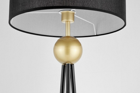 Торшер LUMINA DECO Belforte LDF 5527 GD+BK
