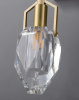 Бра Wall lamp 8960-1W brass/clear