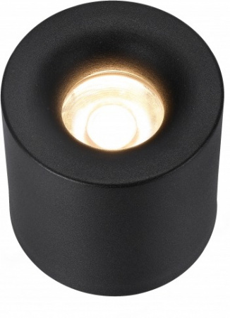 Накладной светильник ILedex Metrica 108-7W-D80-3000K-24DG-BK