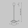 Подвесное крепление гибкого трека-ремня Accessories for system Parity TRA130SW-B