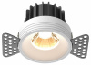 Встраиваемый светильник Maytoni Round DL058-12W2.7K-TRS-W