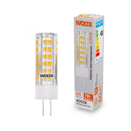 Лампочка светодиодная WSTD-JC-220V7W4KG4-C