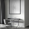 Рамка Split белый/черный, soft-touch W0033068