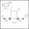 Подвесной светильник Odeon Light Kliff 5426/40L