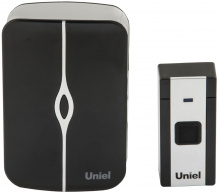 Дверной звонок Uniel UDB-015W-R1T1-36S-100M-WH/BL