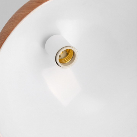 Подвесной светильник Imex MD.5660 MD.5660-1-P-WT+WOOD
