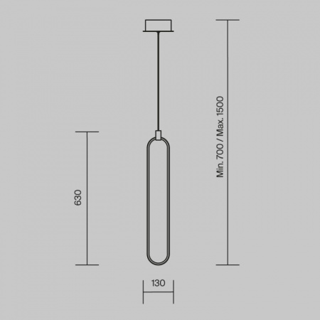 Подвесной светильник Chain MOD017PL-L13G