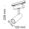 Трековый светильник Focus LED TR019-2-10W3K-B