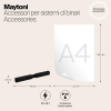 Прямой коннектор питания Accessories for tracks Gravity TRA004PC-22B
