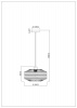Светильник подвесной Arte Lamp Brushwood A7087SP-1BK