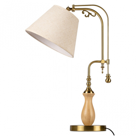 Интерьерная настольная лампа Elaine 10569T Light wood