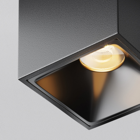 Накладной светильник Maytoni Alfa LED C065CL-8W2.7K-SQ-B