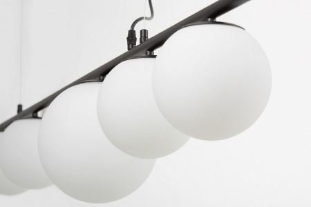 Подвесной светильник LUMINA DECO Baristica LDP 6012-5 BK+WT