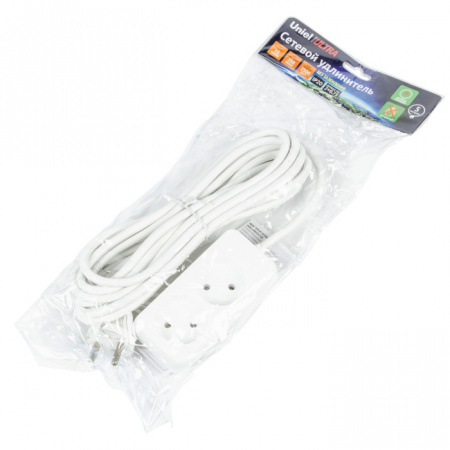Розеточные блоки, удлинители Ultra S-CU2-5 WHITE