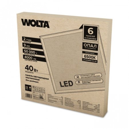 Светодиодная панель LPC40W60-02-06
