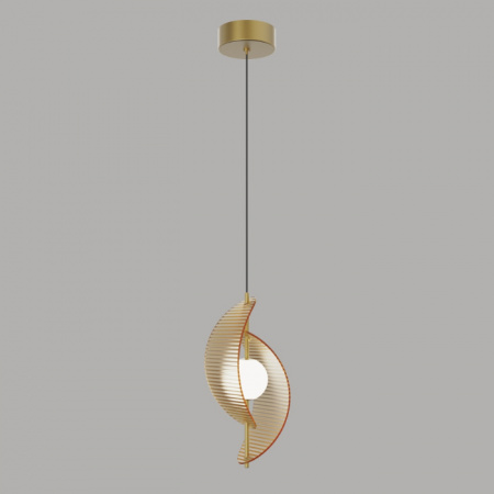 Светильник подвесной Delight Collection MD24030035 MD24030035-1A brass/amber