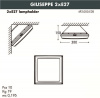 Уличный настенный светильник Fumagalli Guizeppe 4P2.000.000.LYF1R