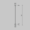 Крепление потолочное Accessories for tracks Flarity TRA159C-IPC1-PT