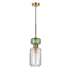 Светильник подвесной Escada Gloss 1141/1S Green/Clear