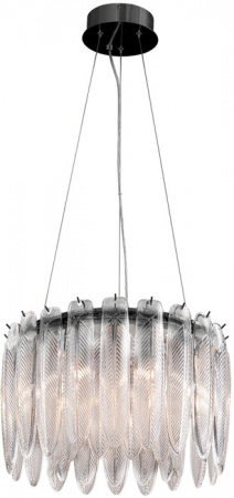 Подвесная люстра Delight Collection Piuma MD22027002-D45 matt black