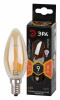 F-LED B35-9W-827-E14 gold ЭРА (филамент, свеча золот, 9Вт, тепл, E14) (10/100/5000)