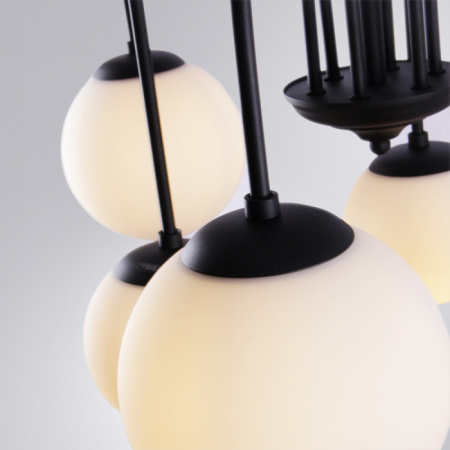 Люстра на штанге Arte Lamp Mebsuta A1675LM-8BK
