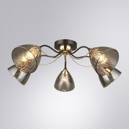 Потолочная люстра Lily A4366PL-5BK