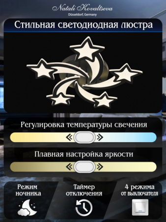 Потолочная люстра Innovation Style INNOVATION STYLE 83018 BLACK