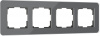 Рамка Elite графит W0042440