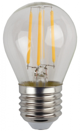 Лампочка светодиодная филаментная F-LED P45-7W-840-E27