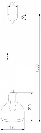 Подвесной светильник TK Lighting Mango 602 Mango 1