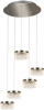 Светильник подвесной Delight Collection Diamond cut MD21020075-5A satin nickel