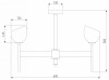 Люстра на штанге Eurosvet Arrista 60130/6 хром Smart