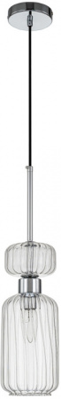 Подвесной светильник Gloss 1141/1S Chrome/Clear