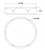 Накладной светильник Freya Ethan FR6040CL-L92W