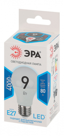Лампочка светодиодная LED A60-9W-840-E27