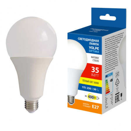 Лампочка светодиодная Optima LED-A95-35W/3000K/E27/FR/SLS
