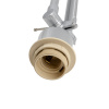 Торшер UML-T500 E27 SILVER/WHITE