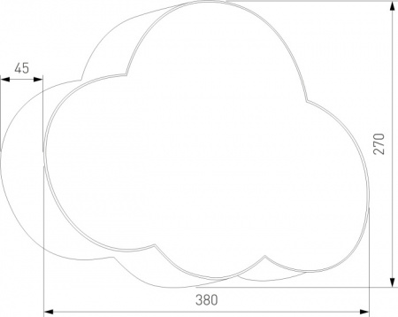 Настенный светильник Cloud 5886 Cloud