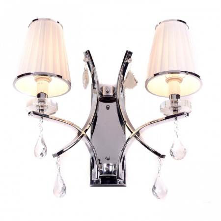 Бра Glamour LDW 66247-2 WT+CHR