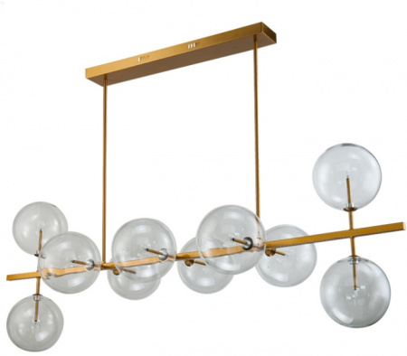 Потолочная люстра Globe Mobile KG0965P-10L brass